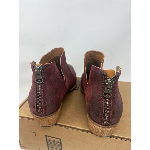Kork-Ease Women's Skye Red Leather Ankle Boots Size 8M - Picture 7 of 12